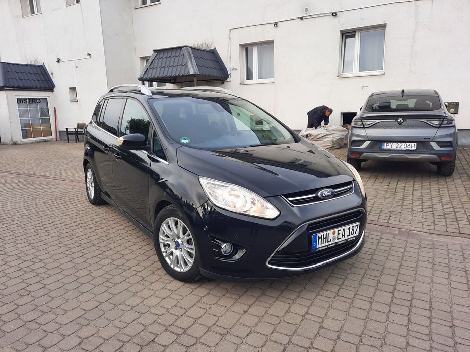 Ford Grand C Max wersja Titanium 7.os bezwypadkowy
