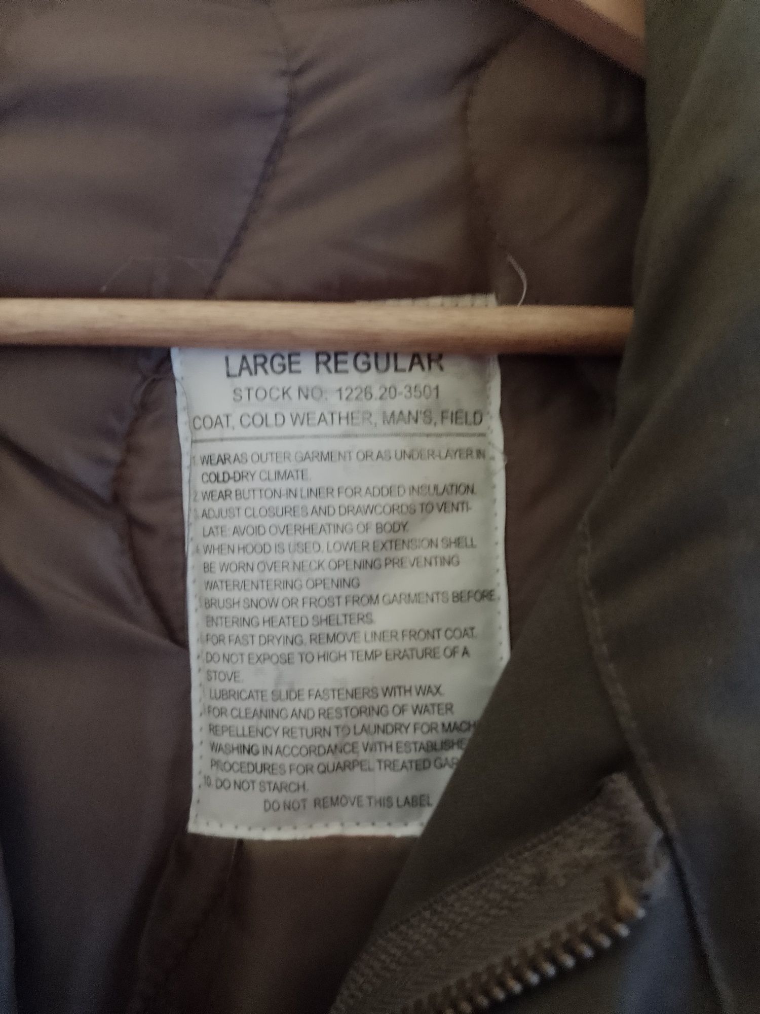 Kurtka wojskowa m65 Large regular