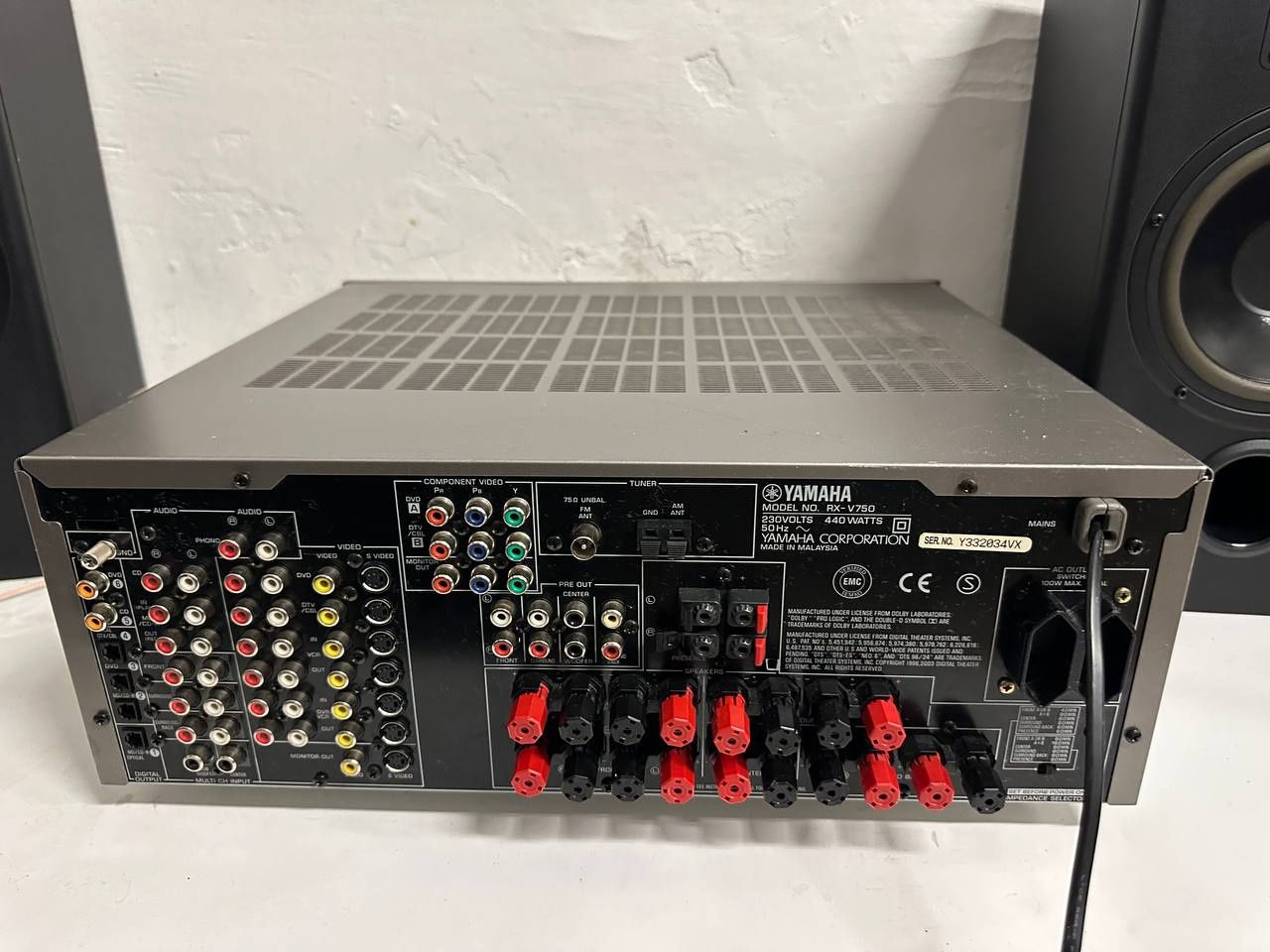 7.1 Amplituner Yamaha rx v 750, 7*130 Watt.