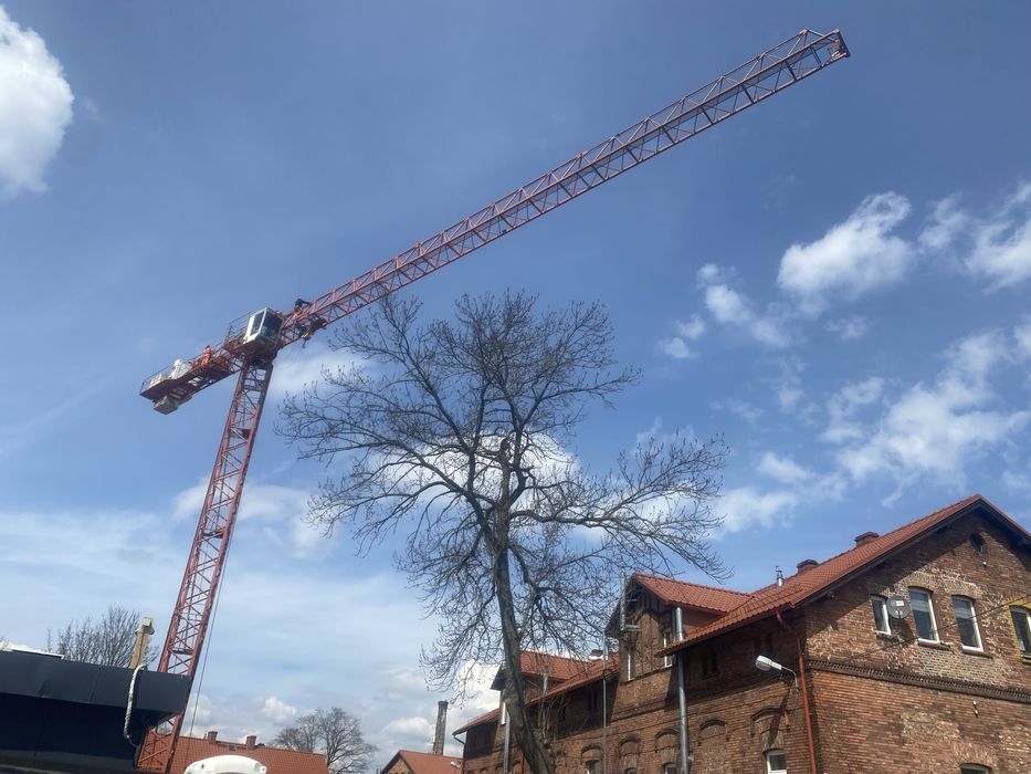 Żuraw wieżowy dzwig Comansa cc5015 udzwig 6ton,50m-1,5ton wysokosc 50m