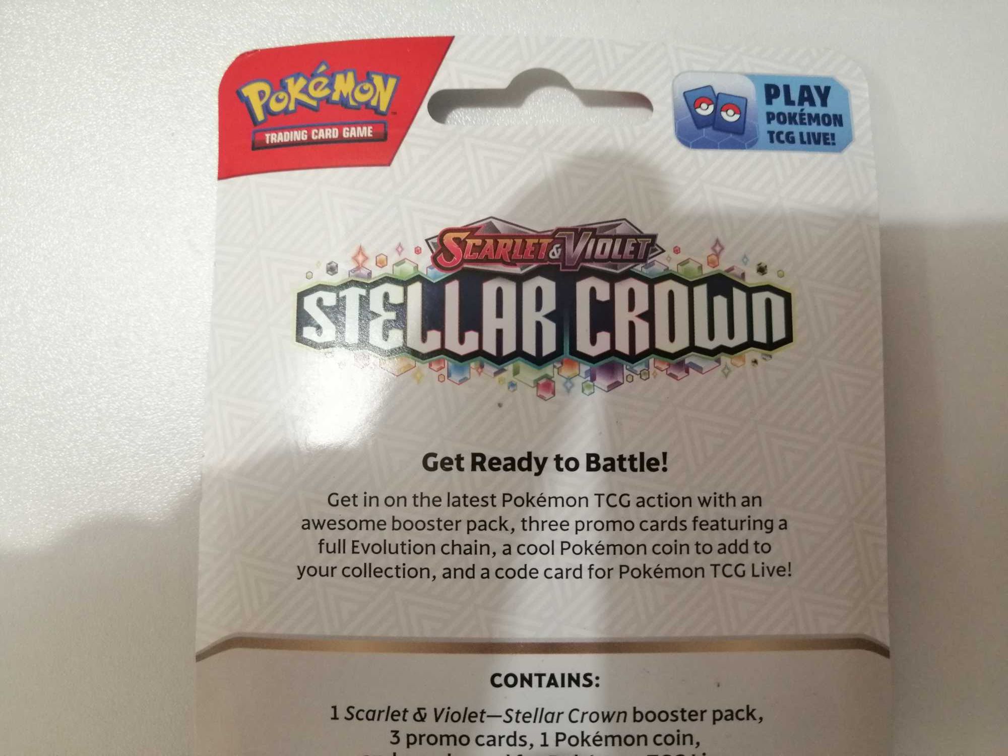 cartas pokemon stellar crown novas + 1