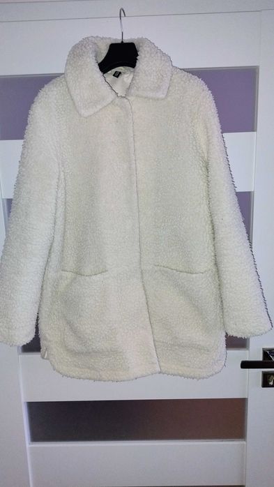 Kurtka damska płaszczyk baranek miś teddy