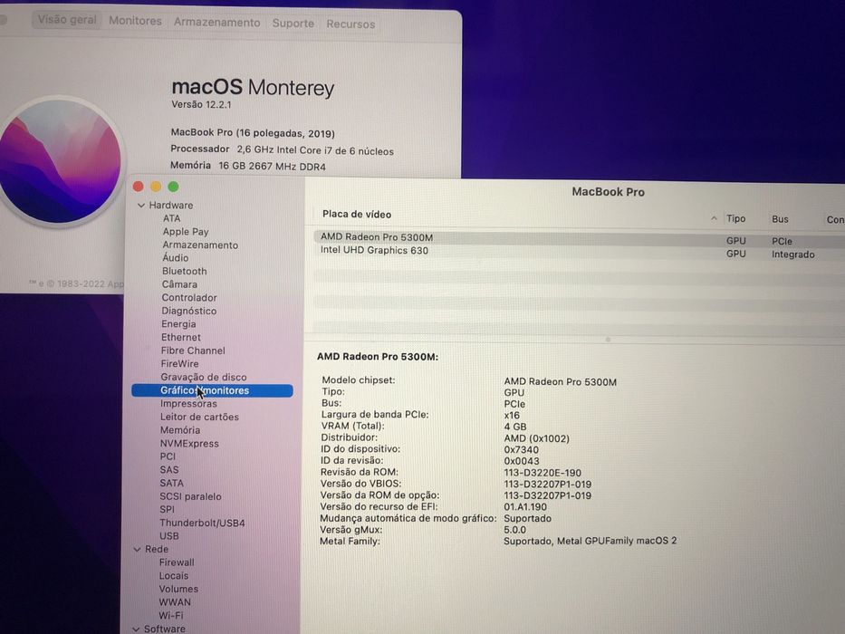 Macbook Pro i7 16GB / 512GB SSD