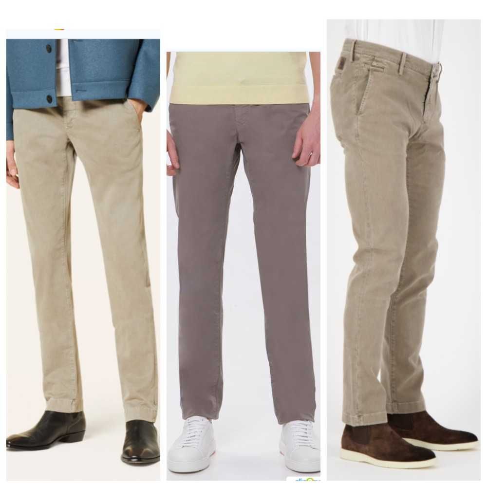Брюки Chino JACOB COHEN Bobby Slim Fit. Size 33