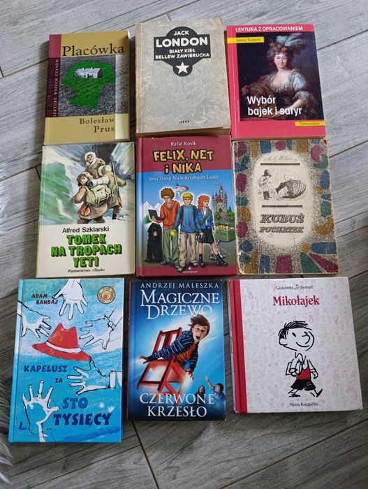 Lektury szkolne dla dzieci