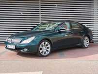 Mercedes-Benz CLS 500 M113 V8 LPG Designo Harman Kontury Distronic Szyberdach Klima4x