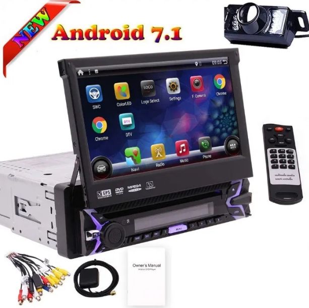 Авто Магнитола DVD Pioneer РМХ 7102 GPS Android 1Din 7" 7058 7059 7054