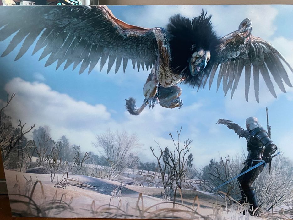 Obraz z motywem Wiedźmina