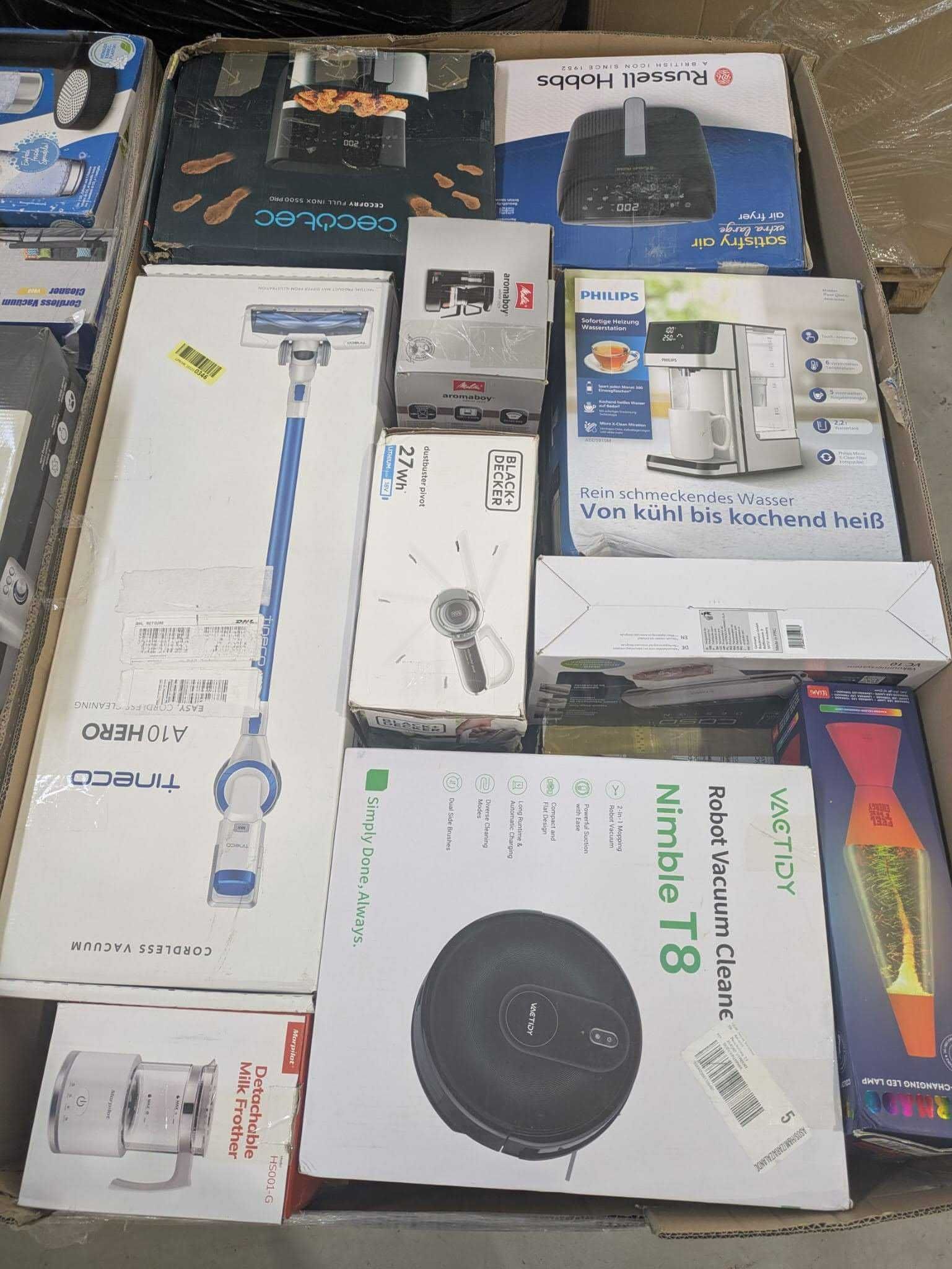 Вигідна пропозиція – мікс товар з Lidl та Amazon на палеті! 124 кг