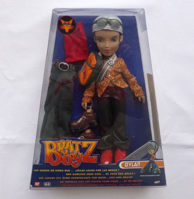 Boneco brinquedo Bratz Boy Dylan 2002 Bandai