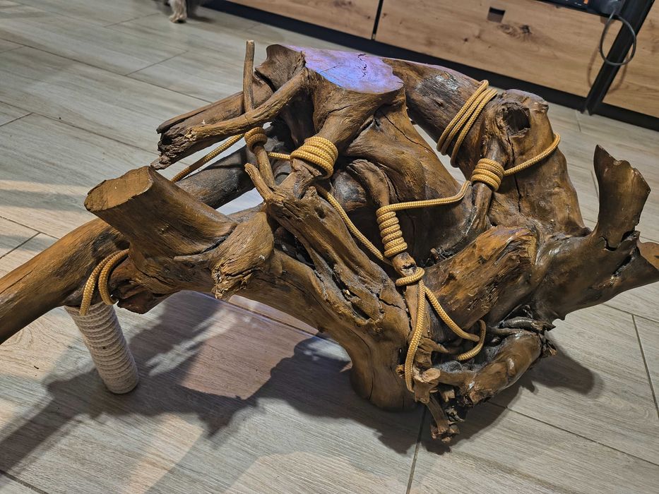 Kwietnik z drewna korzeniowego – rękodzieło, unikat, boho / rustic /