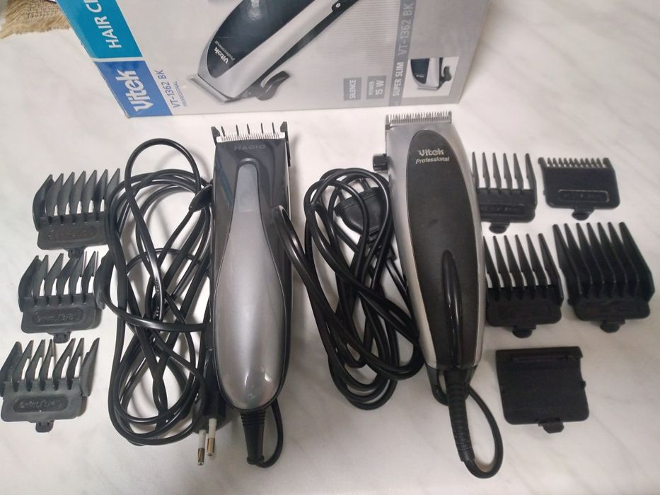 Цена за пару. Машинки для стрижки волос Vitek Magio