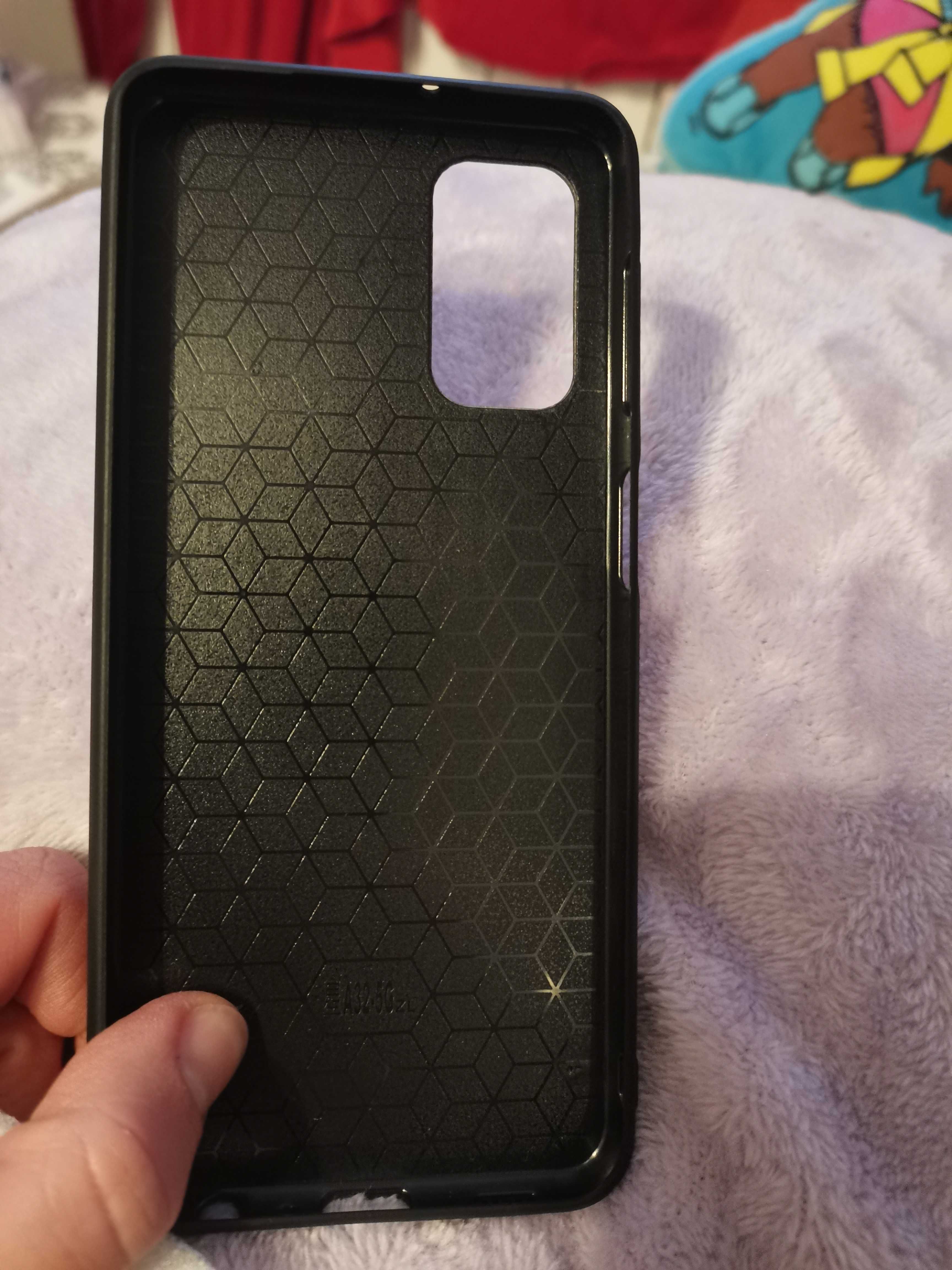 Samsung galaxy  a32 5g case obudowa plecki skórzane szare