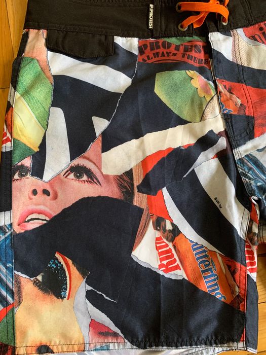 Шикарные пляжные мужские шорты PROTEST оригинал