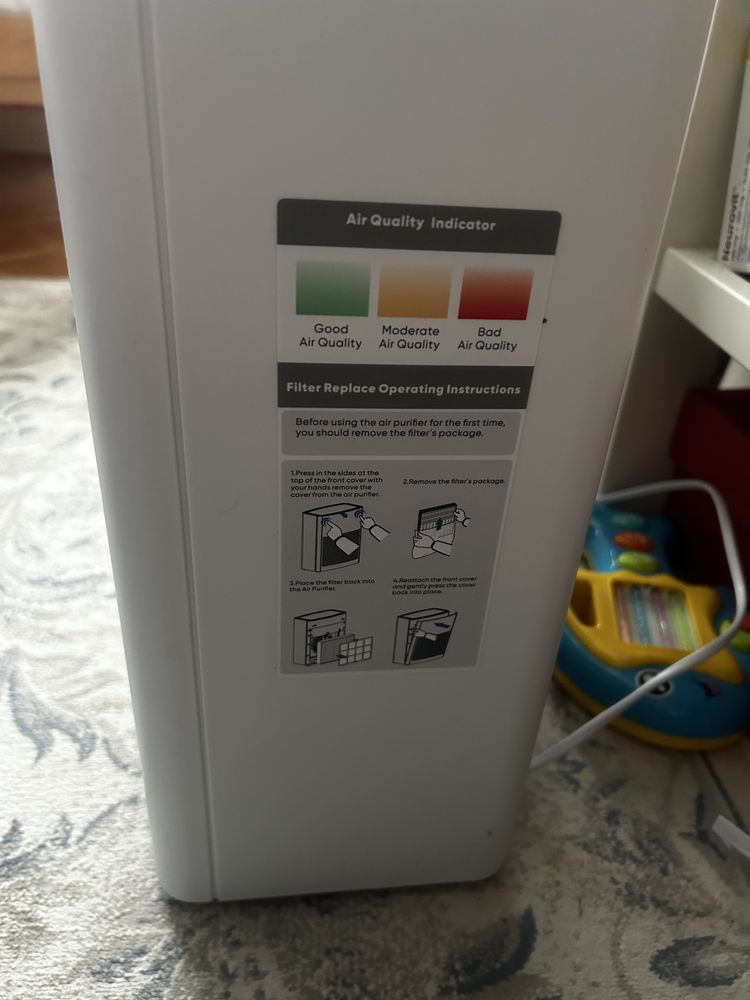 Oczyszczacz powietrza Realme TechLife Biały White