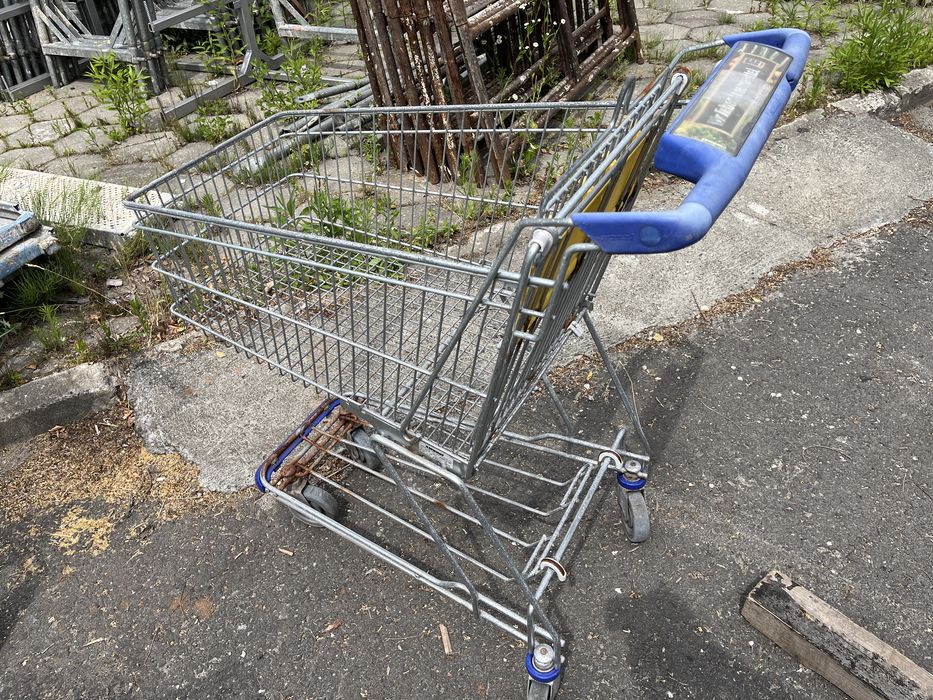 Wózek sklepowy transportowy zakupowy
