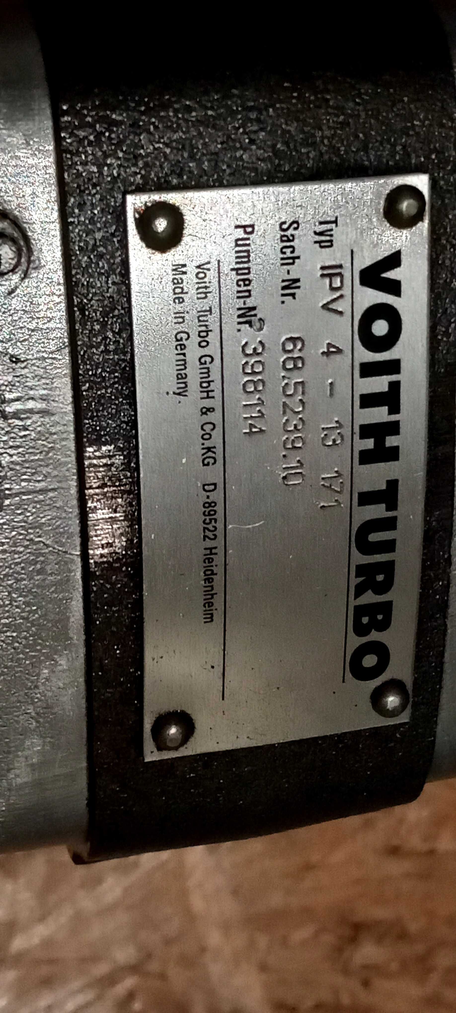 Pompa hydrauliczna Voith turbo IPV4-13 171