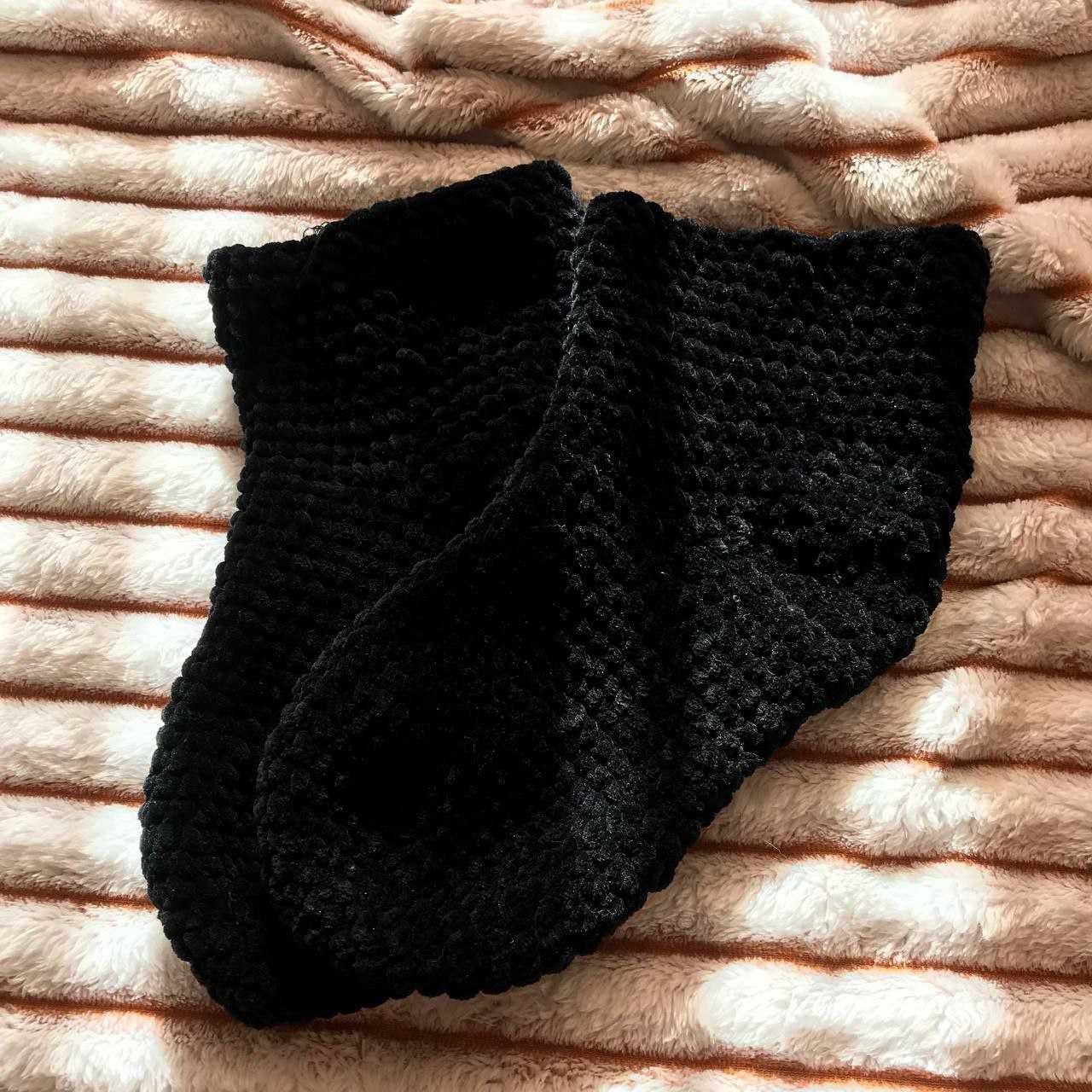 Шкарпетки із плюшевої пряжі