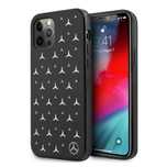 Etui Mercedes Silver Stars Pattern Na Iphone 12 Pro Max - Czarne