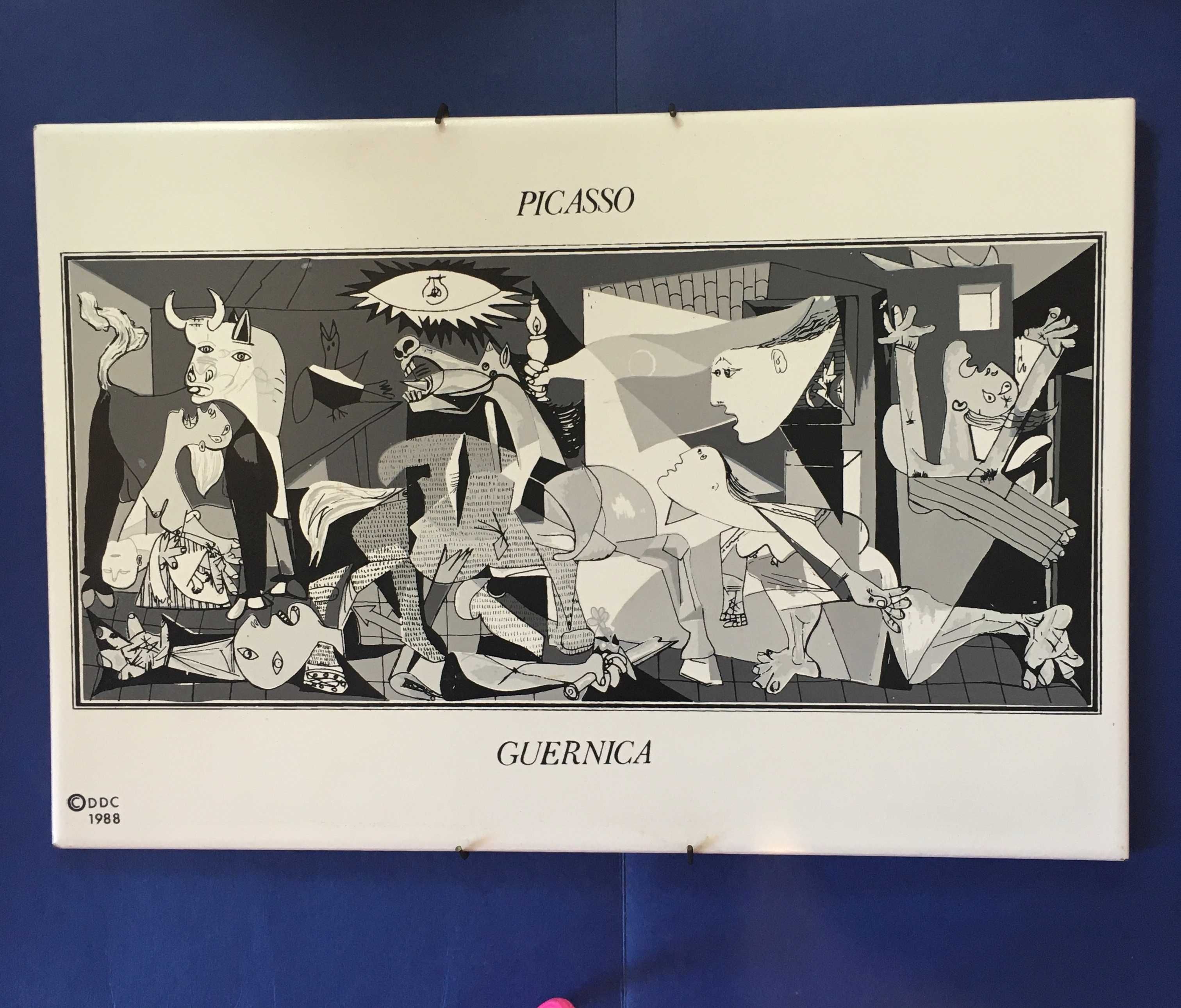 Azulejo Picasso - Guernica - DDC 1988