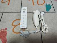 Kontroler pilot Nintendo Wii Remote i Nunchuck