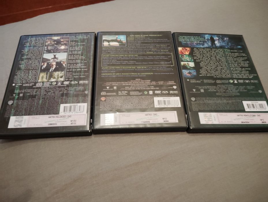 DVDs Matrix Usados