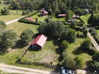 Domek letniskowy nad jeziorem Gim, piękna okolica,