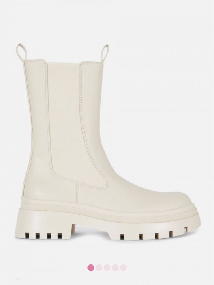 Kozaki Primark bezowe Damskie 38