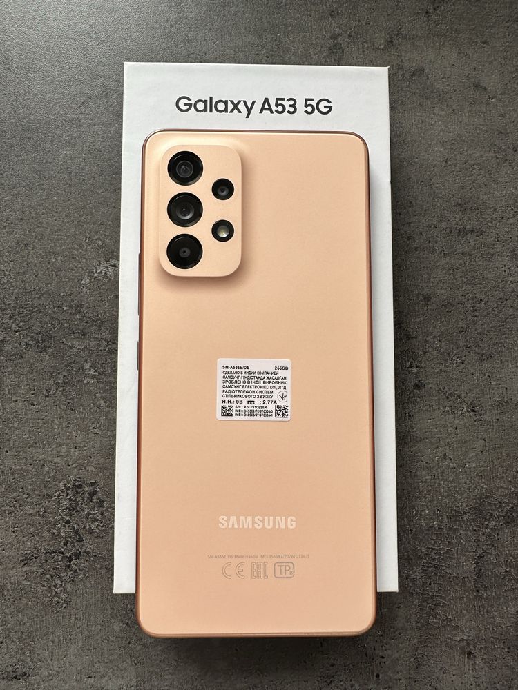Samsung A53  8/256 + galaxy watch2