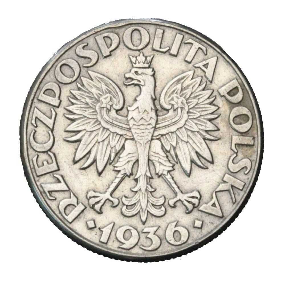 1936r. - 2 Złote - Żaglowiec