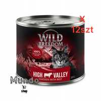 Mokra karma dla kota Wild Freedom Smak kurczak z Wołowiną 200 g 12 szt