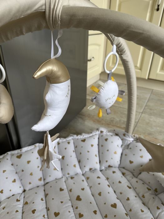 Дитячий розвиваючий килимок-кокон гніздечко 2/1