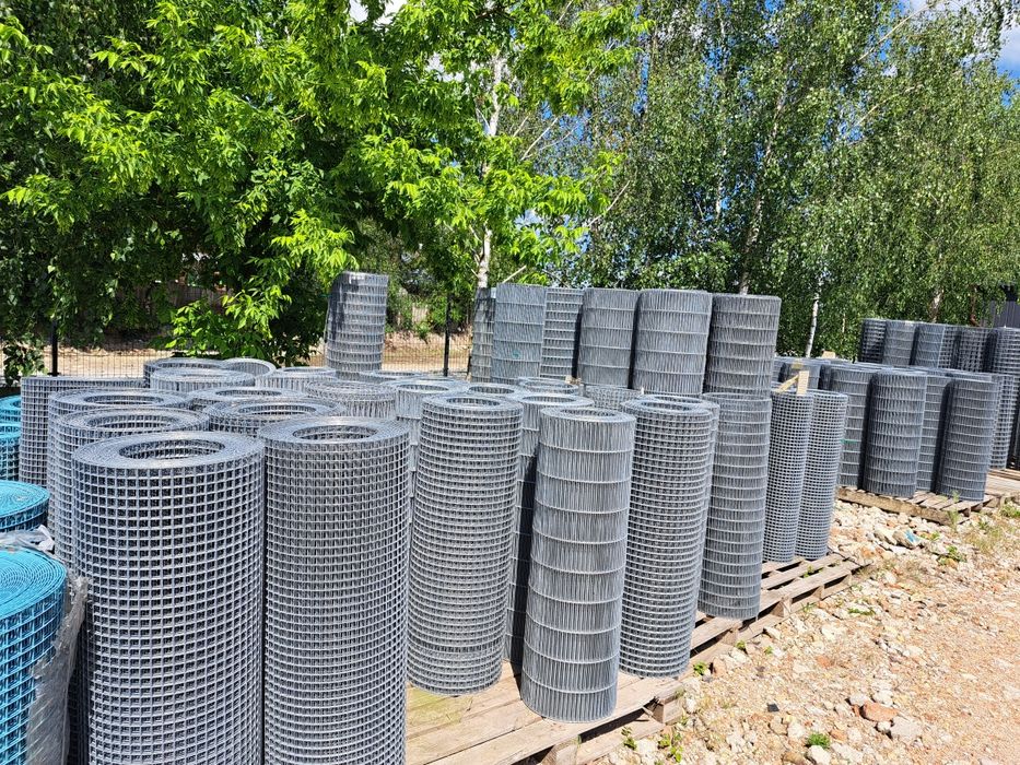 siatka zgrzewana 19x19x1,6 mm  10 mb kury,gołębie,papugi,woliera