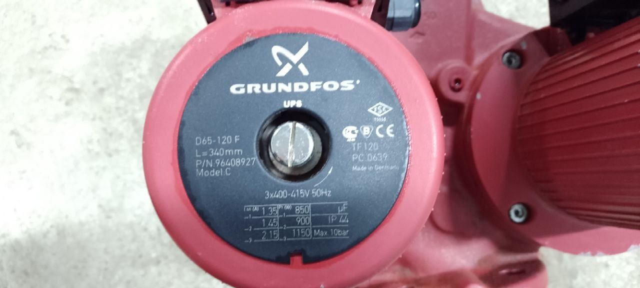 Церкуляційний здвоєнний насос Grundfos UPSD 65-120 F 1x230В: