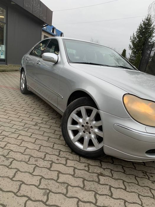 W220 3.2 автомат газ чорна шкіра