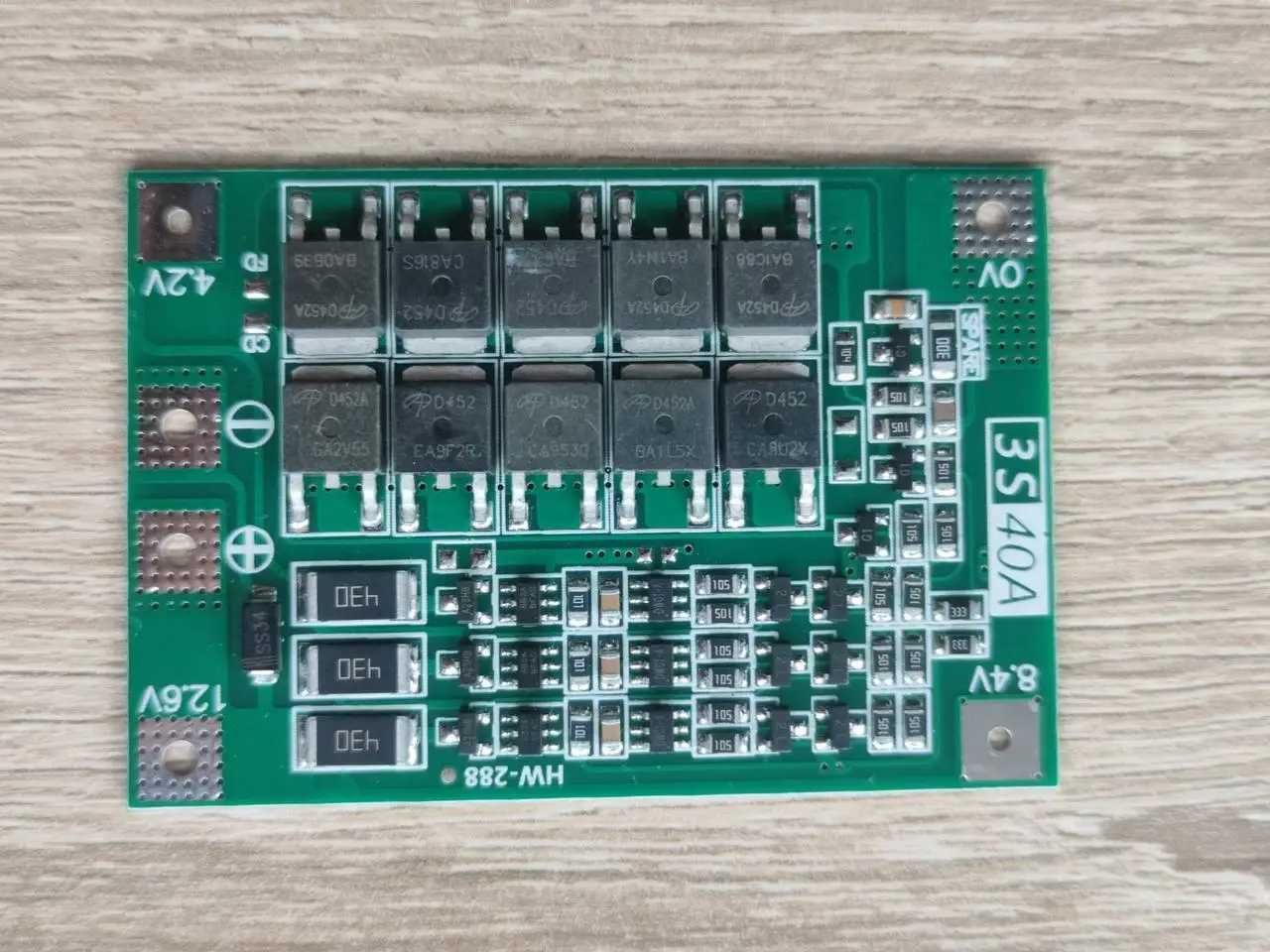 Комплект для Шуруповерта 11.1-12.6V,електроінструменту,на 18650 Li-ion