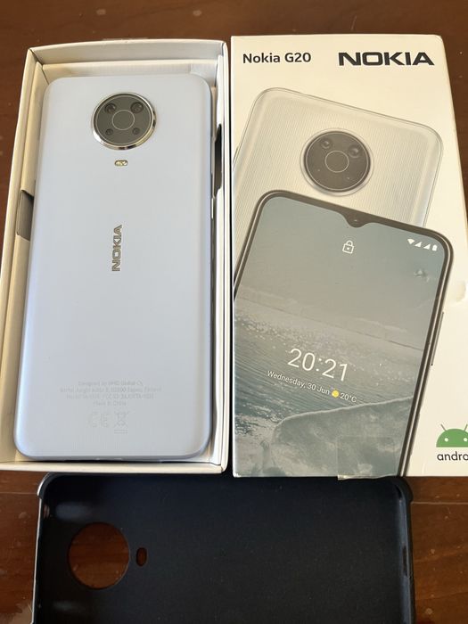 Nokia G20, комплект, чохол, стан майже новий