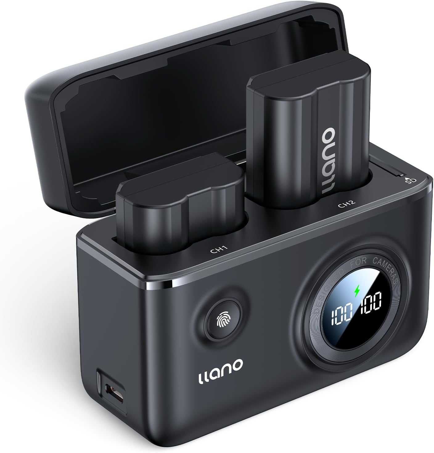 Ładowarka + 2 akumulatory 2400mAh EN-EL15c/a/b do Nikon Zf Z5 Z8 D7500