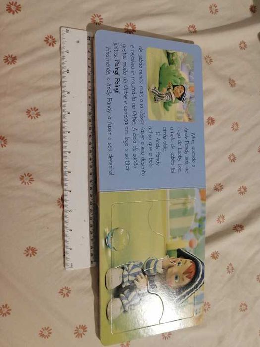 Livro que é um puzzle