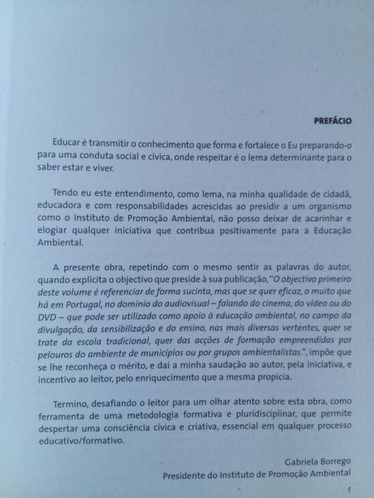 Educação Ambiental Os Audiovisuais no Ensino de Lauro António
