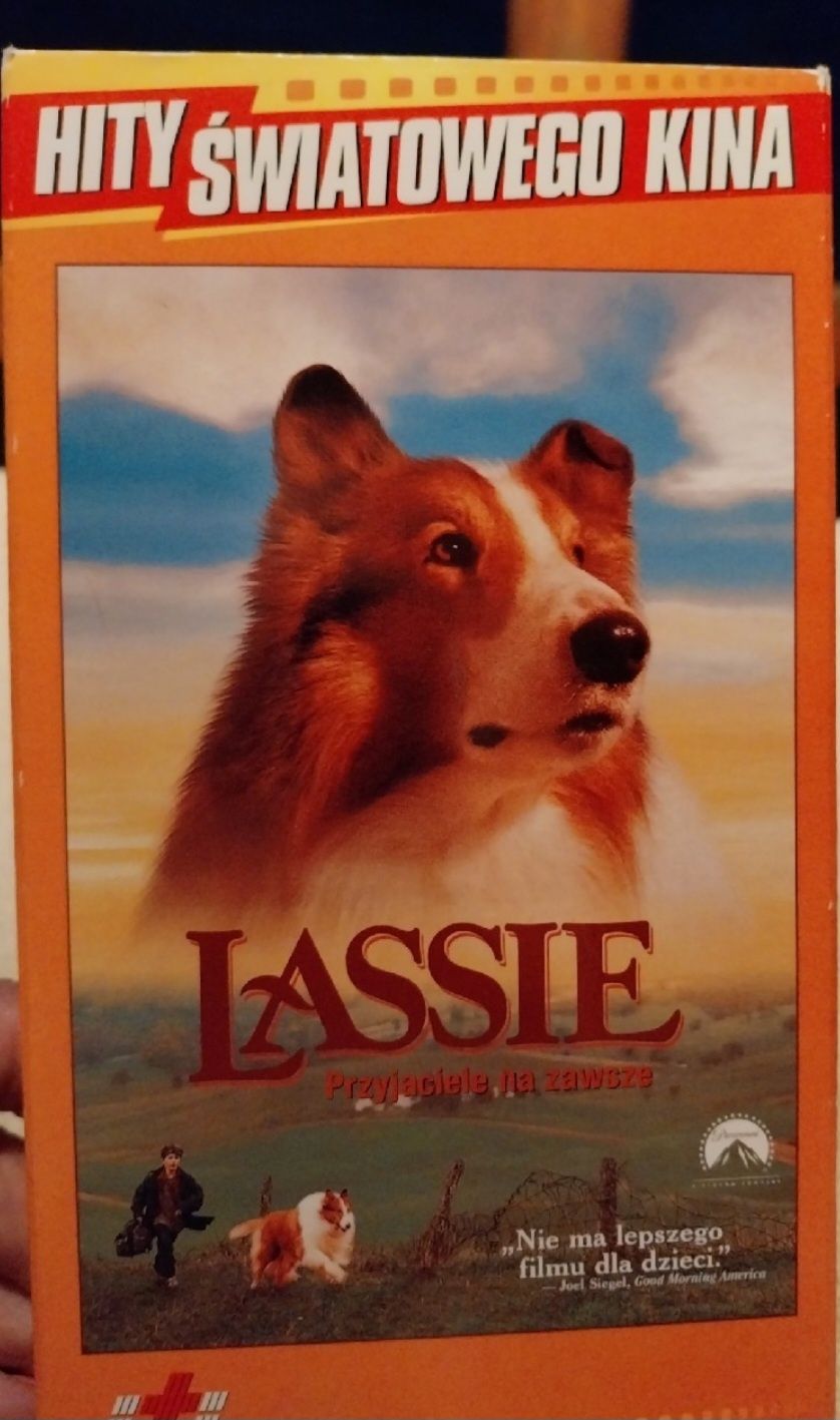 Shrek Smerfy Krecik Lassie film vhs