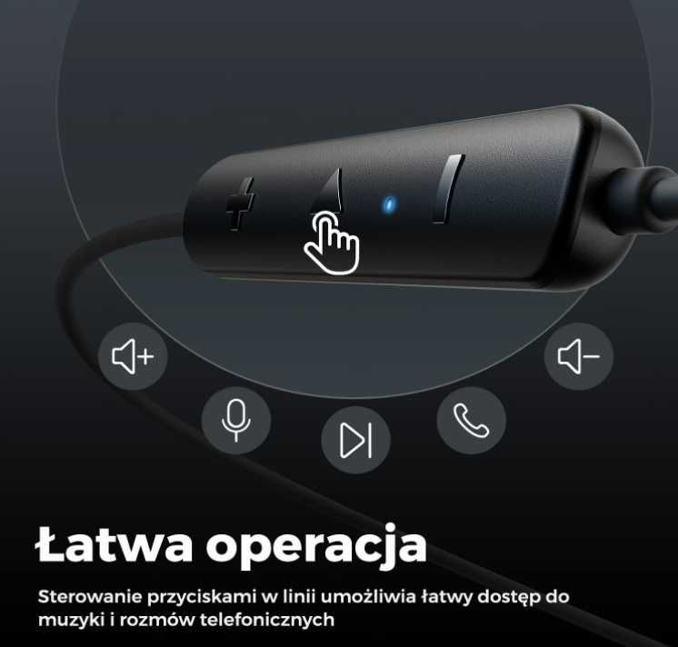 Słuchawki bezprzewodowe douszne Soundpeats Q30HD