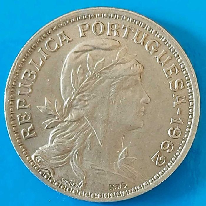 50 Centavos de 1962, Republica Portuguesa