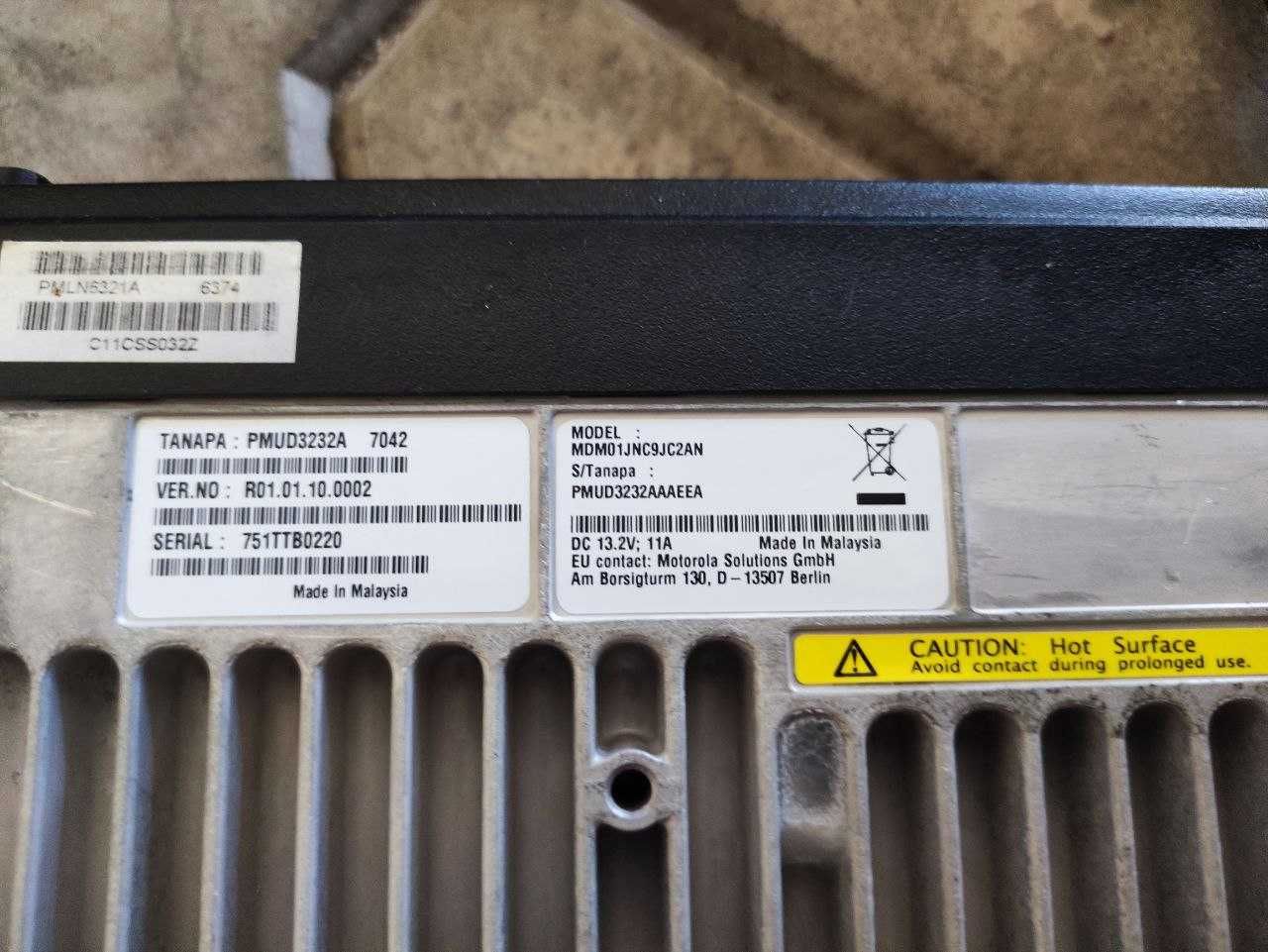 Автомобільна рація Motorola DM1400 (MDM01JNC9JC2AN)