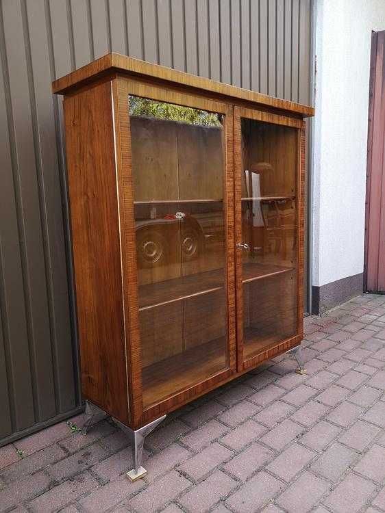 Witryna Biblioteka Orzech Zgrabna Stara Antyk Po Renowacji Okazja.