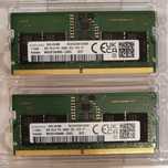 Samsung DDR5 SODIMM 2x8GB 16GB 4800MHz dual