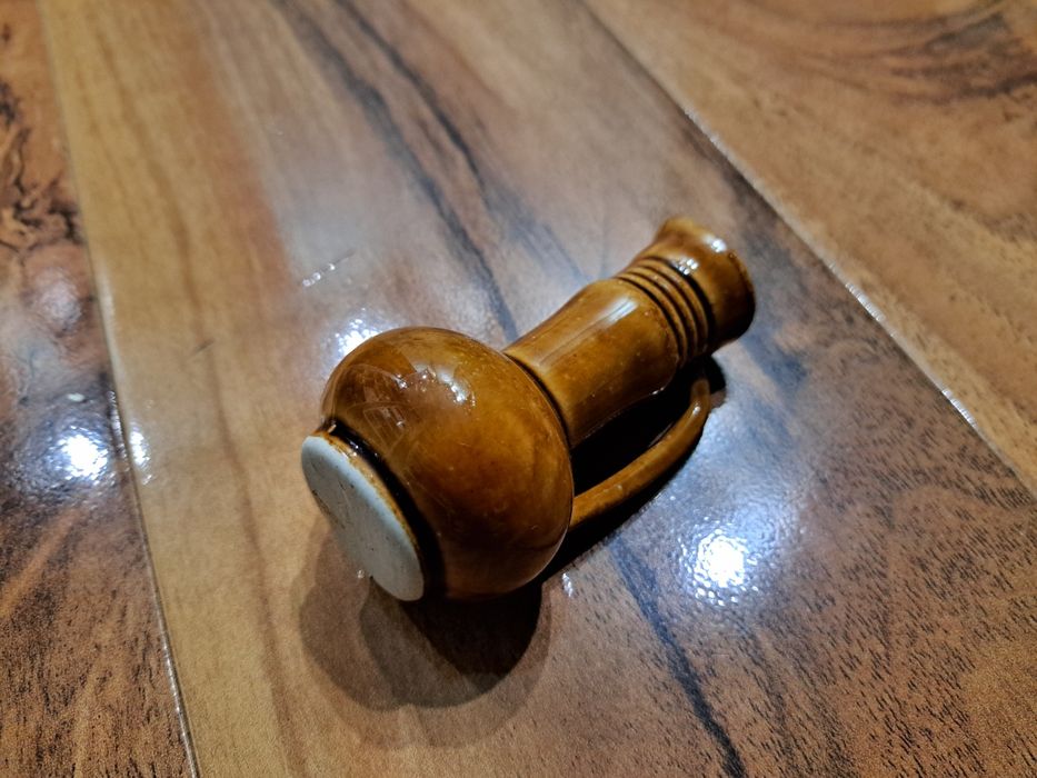 Ceramika prl wazonik Bolesławiec miniatura