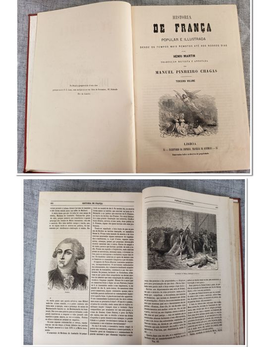 História de França - Henri Martin (7 volumes)