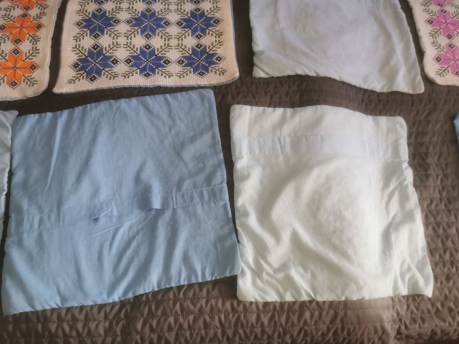 Poszewki chawtowane ręcznie robione 4szt