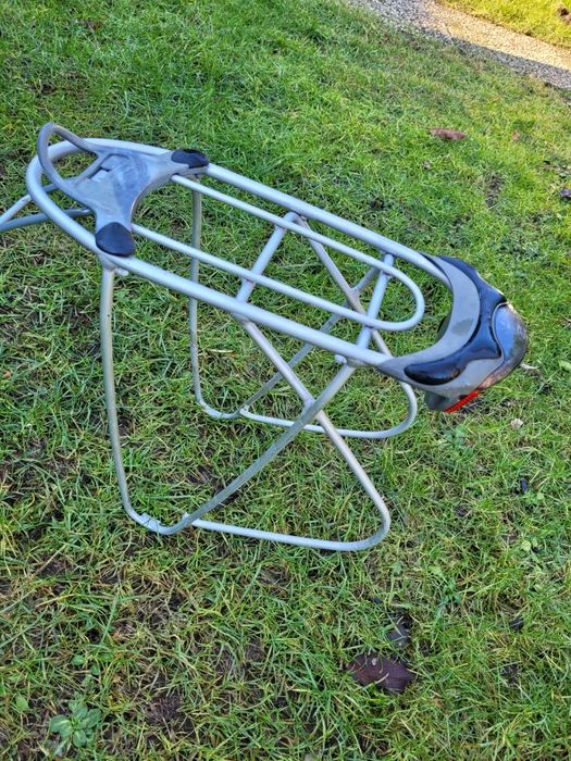 2x bagażnik Gazelle + lampy